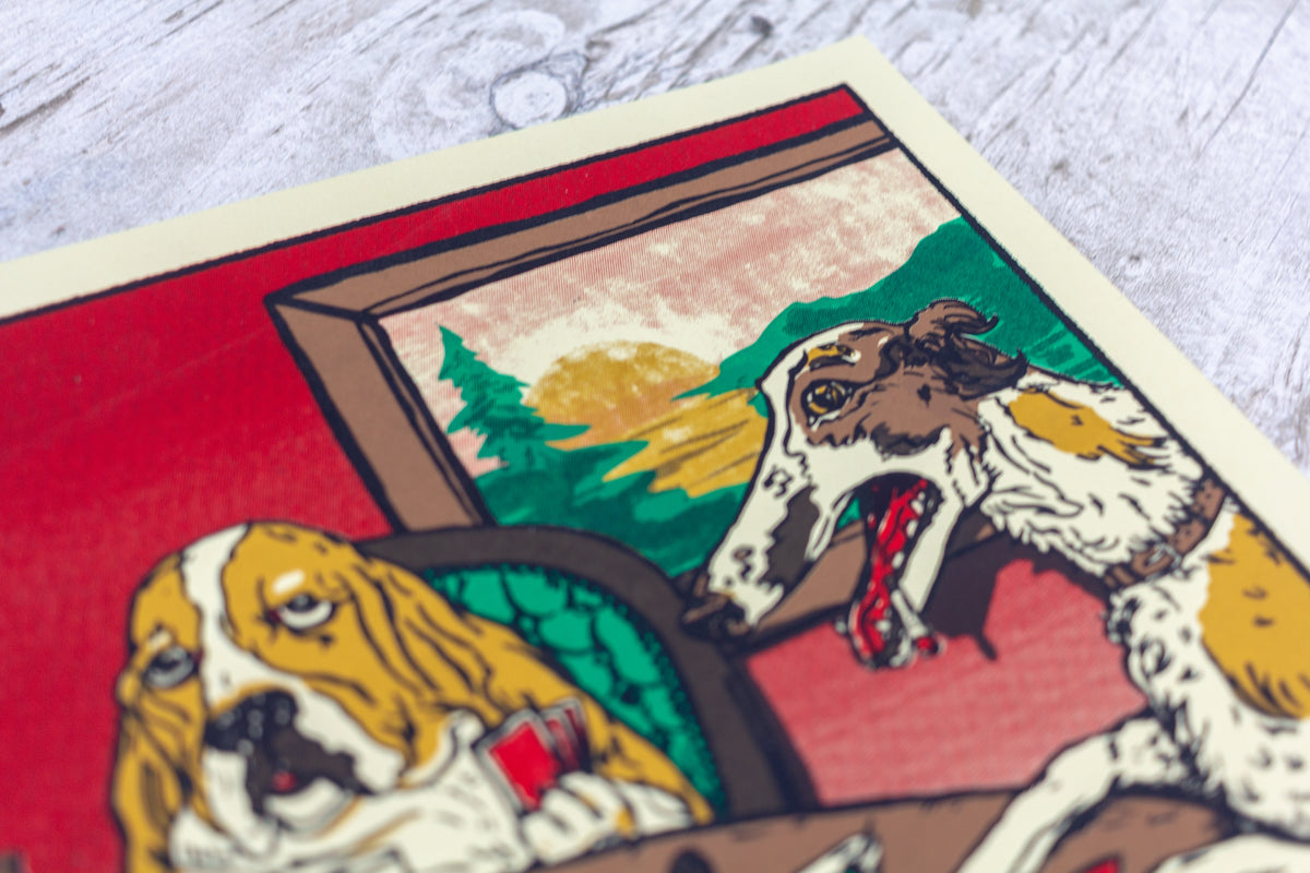 Dogs Playing Poker